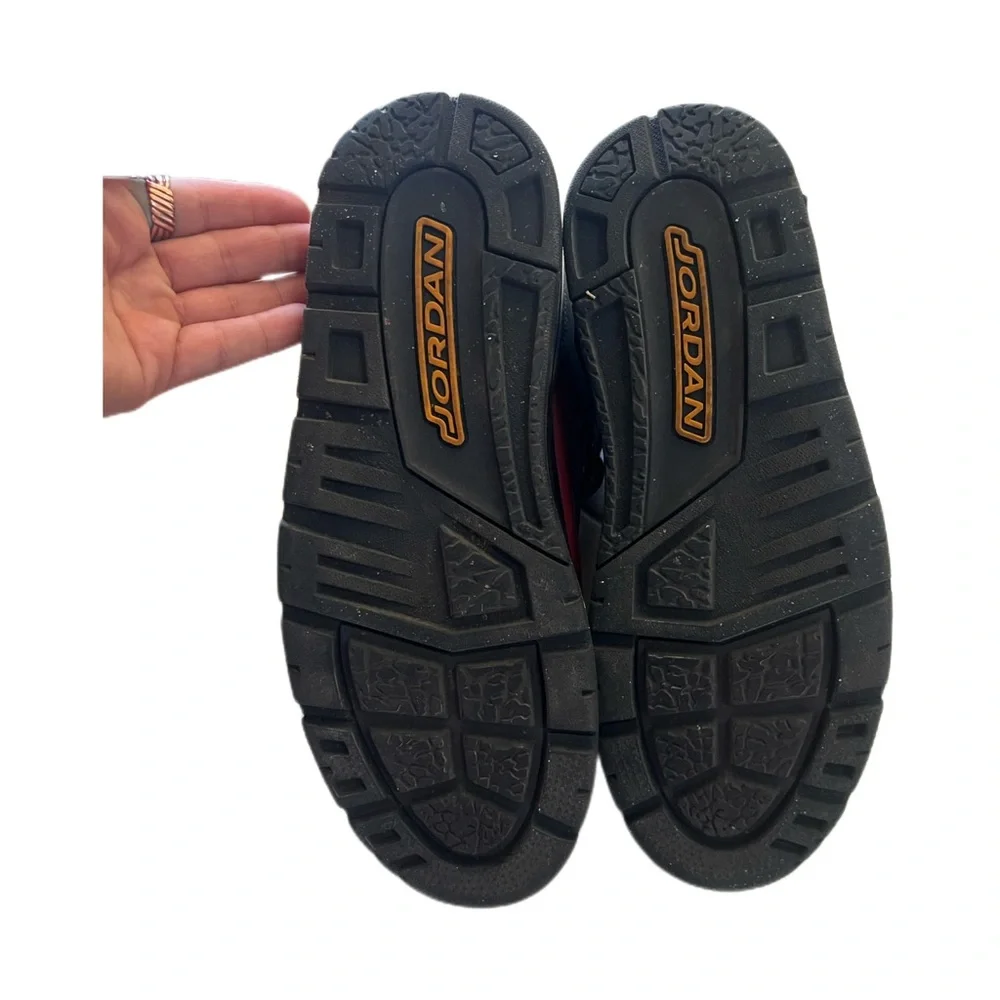 *Rare* COA Jordan Winterized Spizike Boot Flint Grey Cherrywood Nightshade - Picture 13 of 16